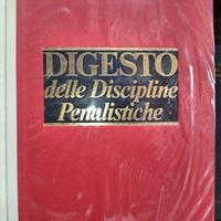 Digesto edizione quarta  Penale opera competa