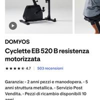 Cyclette domyos 500