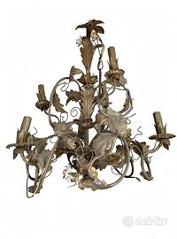 Lampadario vintage 6 luci