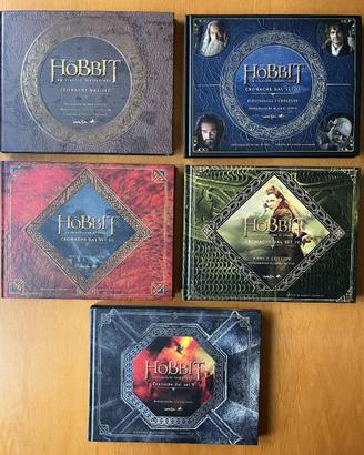 LO HOBBIT CRONACHE DAL SET Serie COMPLETA 5 volumi