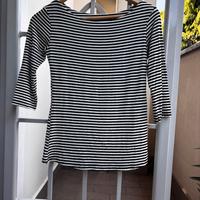 maglia a righe manica a 3/4