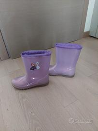 Stivale da pioggia con luci bambina n. 35