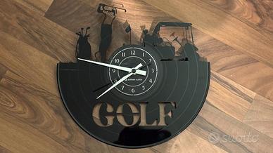 Orologio in vinile golf