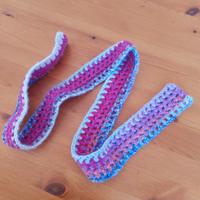 Sciarpa lana fatta a mano, handmade