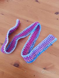 Sciarpa lana fatta a mano, handmade