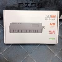 Decoder Digitale terrestre TV Stick DVB-T2 HEVC 10