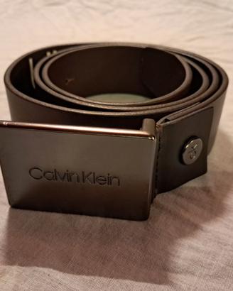 Cintura Calvin Klein cm 95 marrone made in italy