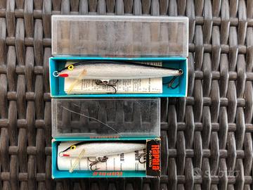 2 esche artificiali da pesca vintage RAPALA