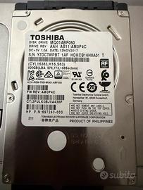 Toshiba Hard disk 500GB – HDD SATA 2,5” 7200 RPM