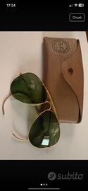 Occhiali Rayban aviator anni 60
