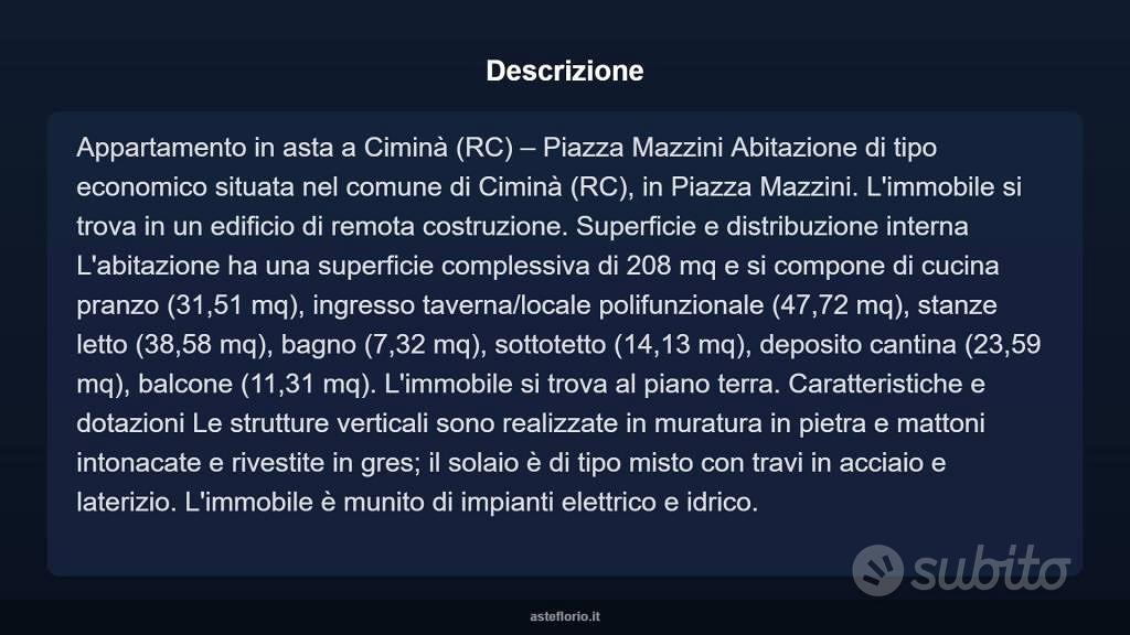Appartamento – Ciminà, Reggio Calabria - Vista 5