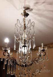 lampadario cristallo