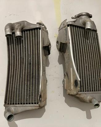 Coppia radiatori originali per honda crf 250