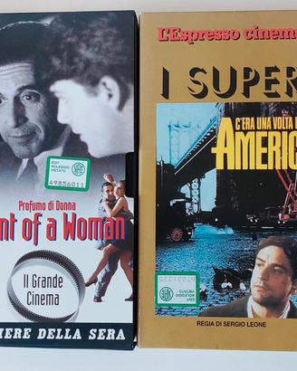 Videocassette film in VHS cinema d'autore