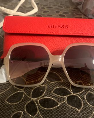 GUESS GU00059 / G-Logo Temple - Nude Beige / Brown