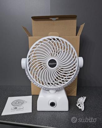 Mini ventilatore da tavolo ricaricabile