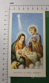 Santino Holy Card "Natività di Gesù Bambino" - 189