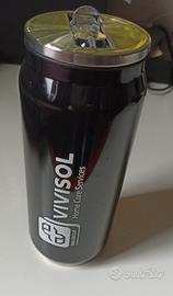 Borraccia termica nera Antiperdita e Antibacterial