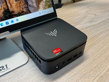 NiPoGi Pinova P1 Mini PC AMD Ryzen Embedded R2544
