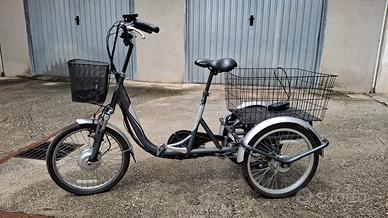 Bicicletta elettrica tre ruote