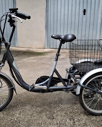Bicicletta elettrica tre ruote