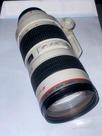 Canon EF 70-200mm f/2,8L USM Obbiettivo - Bianco