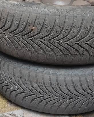 Cerchioni fiat panda con gomme da neve