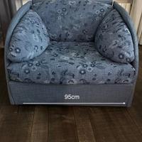 Poltrona letto singola trasformabile – Sfoderabile