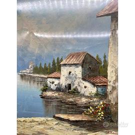 Quadro scorcio lago