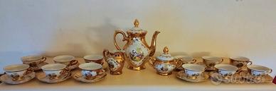 Servizio da caffè d'epoca porcellana Bavarese 