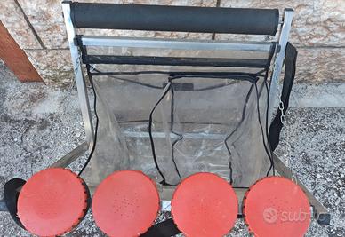 Cavalletto porta trote