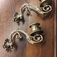 Coppia di candelabri da parete francesi