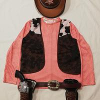 Costume di carnevale Cawboy 7/10 anni