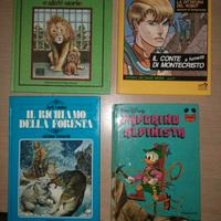 4 libri ragazzi .Tolstoj, Roditek, Paperino Alpin