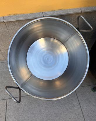 Paiolo acciaio inox