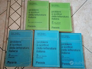 Vecchi libri "Problemi e Scrittori..." - Giudice 