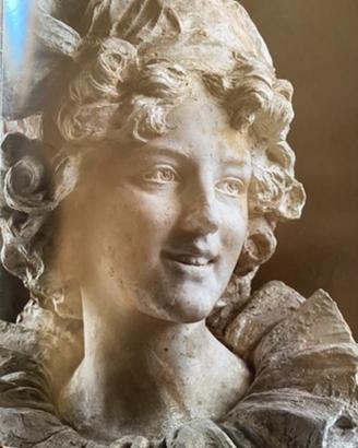 Busto in gesso 1800
