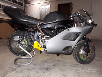 Minimoto artigianale motore minarelli