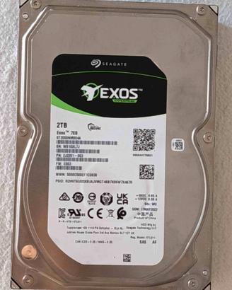 Hard disk SAS Seagate Exos 2Tb