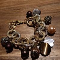 Bracciale metallo dorato