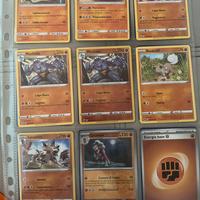 Lotto carte Pokemon Lotta