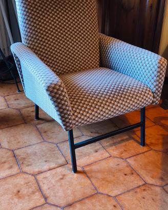 Poltrona da salotto anni 50 60 italiana 