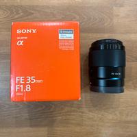 Obiettivo sony 35mm 1.8