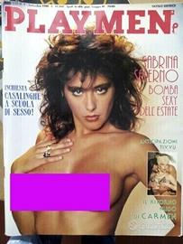 Rivista Playmen Sabrina Salerno