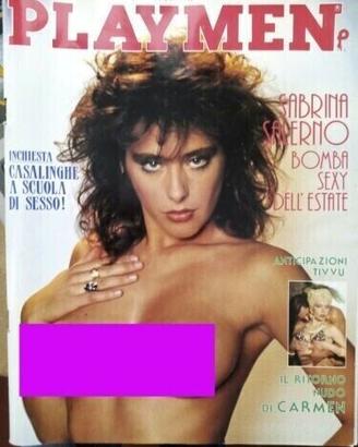 Rivista Playmen Sabrina Salerno