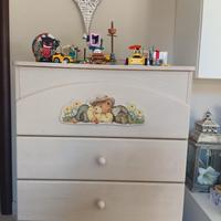 Armadio e cassettiera cameretta bambino