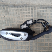 Marmitta originale catalitica scarabeo 50 2t