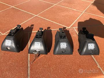 Piedi barre tetto Audi A6 Green Valley