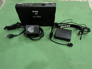 Microfoni + Radio microfoni Shure Db Ecc.