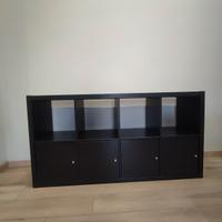 Scaffale IKEA KALLAX 77x147 cm + 4 ante